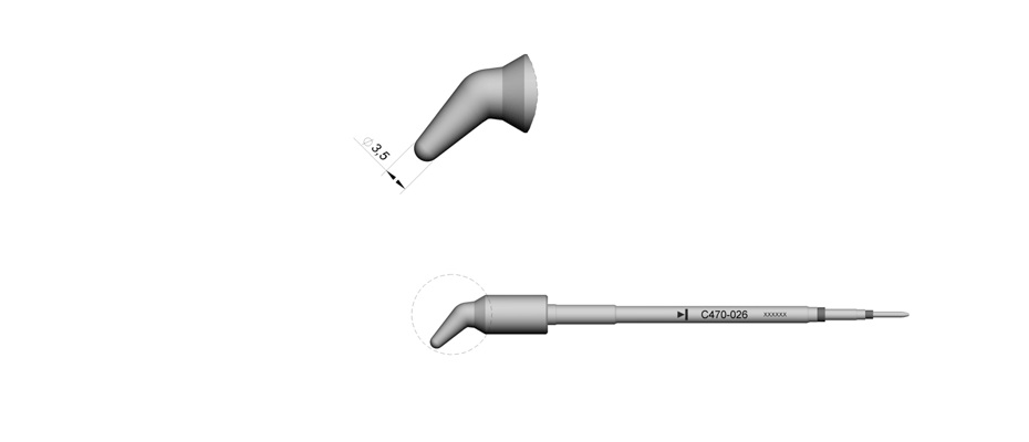 C470026 - Cartridge for T470 Comfort handpiece